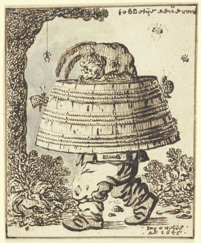 Tobbeteye eeneront, 1645. Creator: Jan Jansz van de Velde.