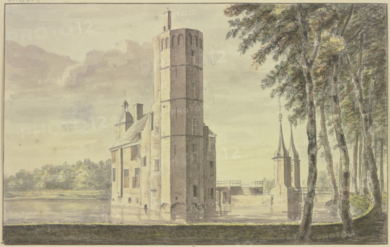 t'Huis te Persyn, 18th century. Creator: Abraham de Haen.