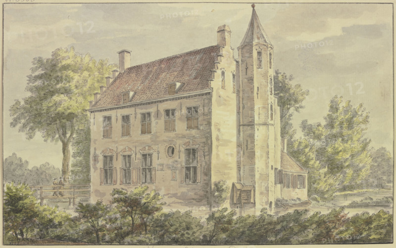 t'Huis te Altena by Delft, 1728. Creator: Abraham de Haen.