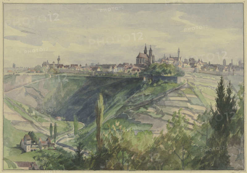 Rothenburg, 19th century. Creator: Theodor Alt.