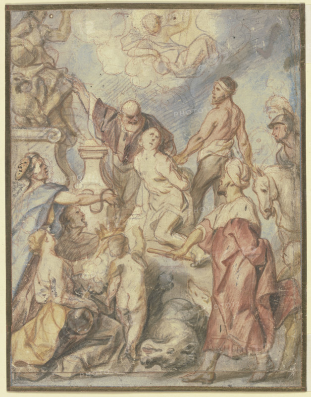 Martyrdom of Saint Quirinus of Malmedy, before 1673. Creator: Jacob Jordaens I.