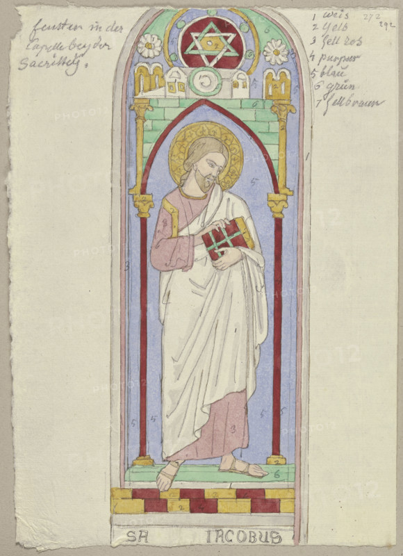 St James the Great, 1818-1843.  Creator: Johann Anton Ramboux.