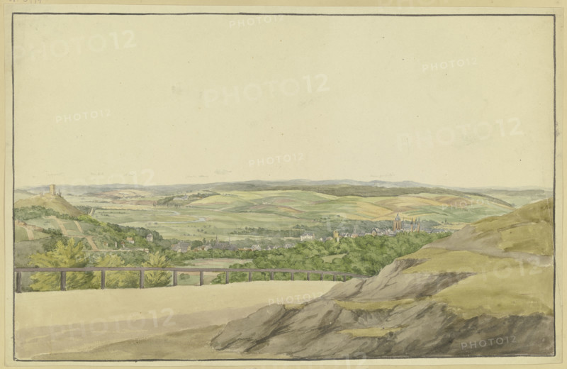 View from Wetzlar, 19th century. Creator: Heinrich Rosenkranz.