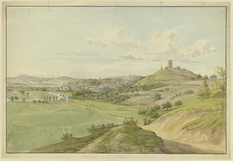 View from Wetzlar, 19th century. Creator: Heinrich Rosenkranz.