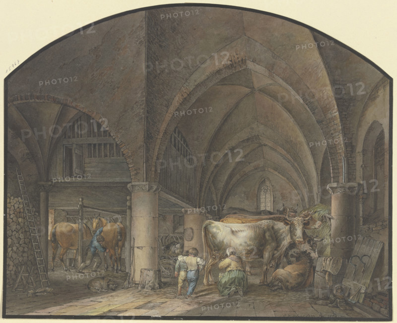 Former house chapel of the Riedhöfe estate, 1804. Creator: Johann Friedrich Morgenstern.