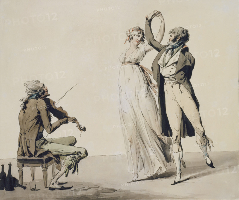 The Folly of the Day, 1797. Creator: Louis Leopold Boilly.