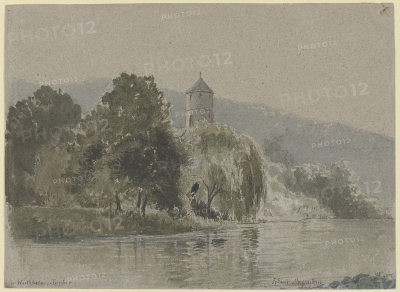 By the Tauber near Wertheim, c1880-1900. Creator: Ernst Morgenstern.