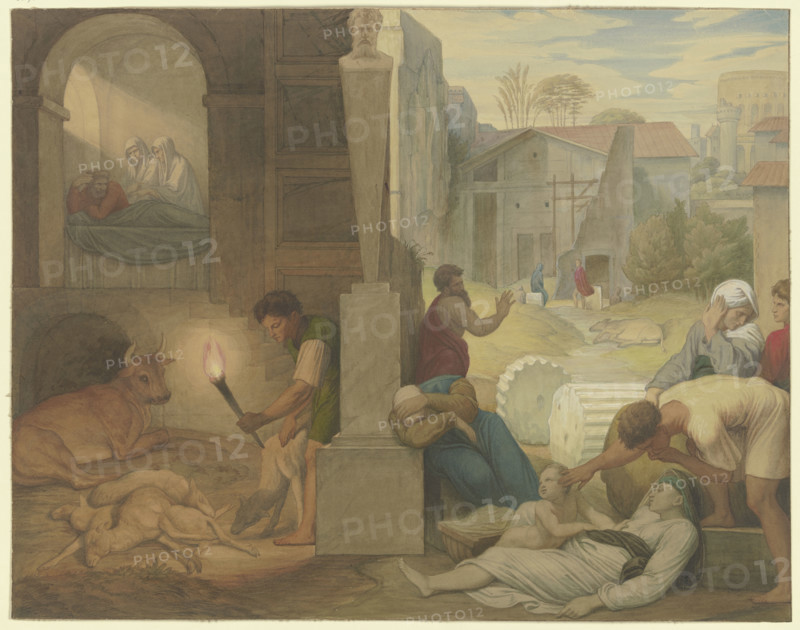 Raimondi's "Il Morbetto", 1833. Creator: Eduard von Steinle.