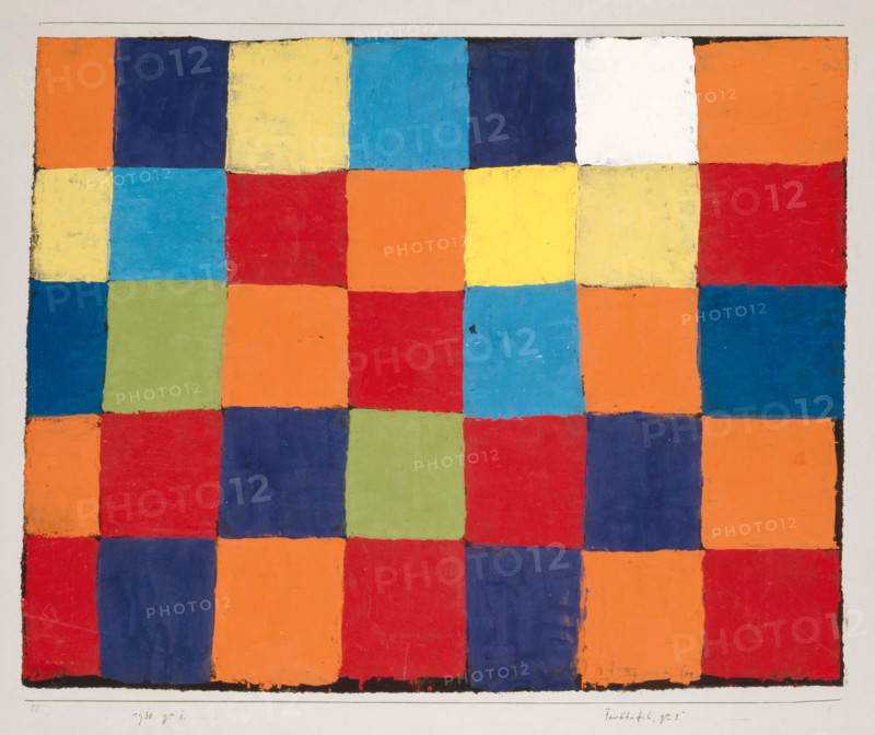 Colour Table "Qu 1", 1930. Creator: Paul Klee.