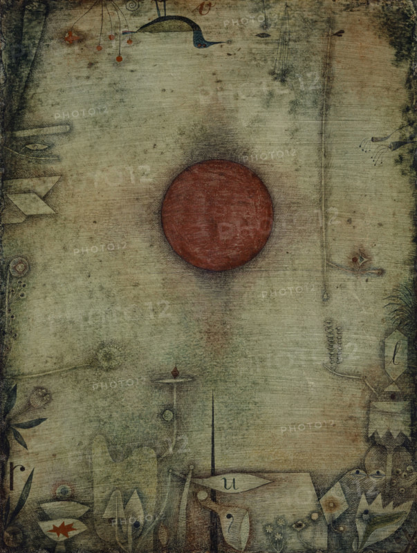 Ad marginem, (On the Edge), 1930. Creator: Paul Klee.