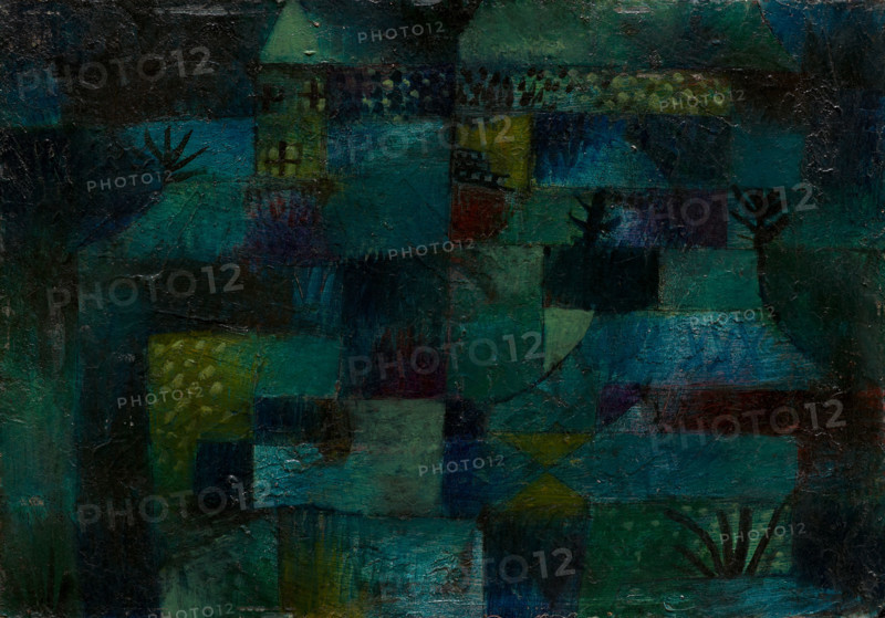 Terraced Garden, 1920. Creator: Paul Klee.