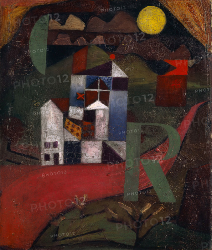 Villa R, 1919. Creator: Paul Klee.