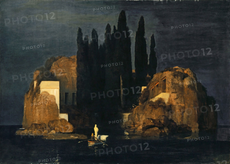 Isle of the Dead, 1880. Creator: Arnold Bocklin.