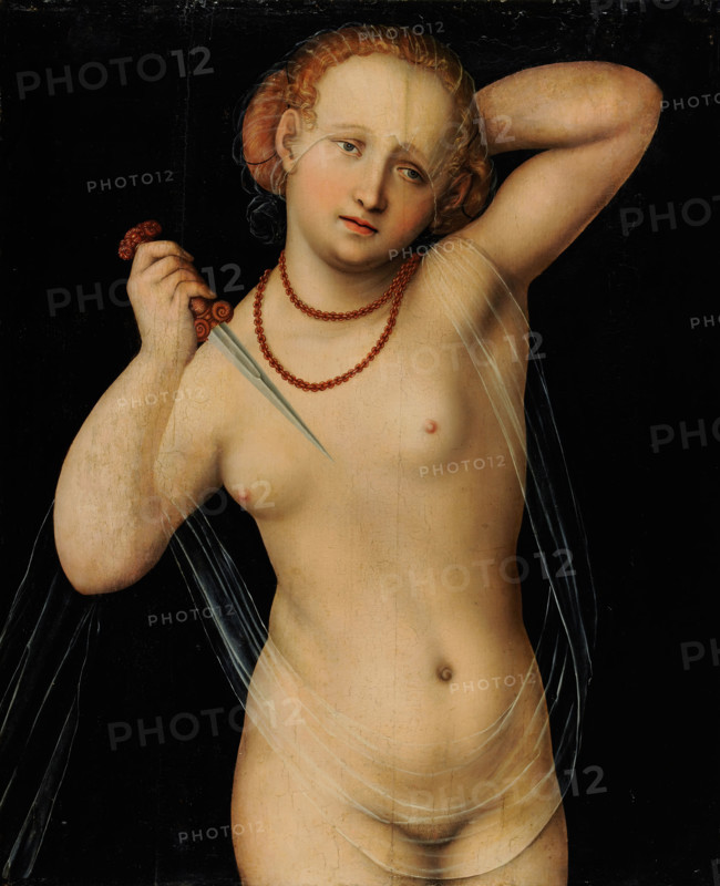 Lucretia, 1525. Creator: Lucas Cranach the Elder.