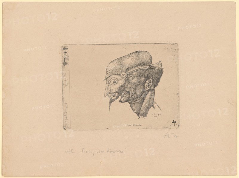 The Comedian, 1903. Creator: Paul Klee.