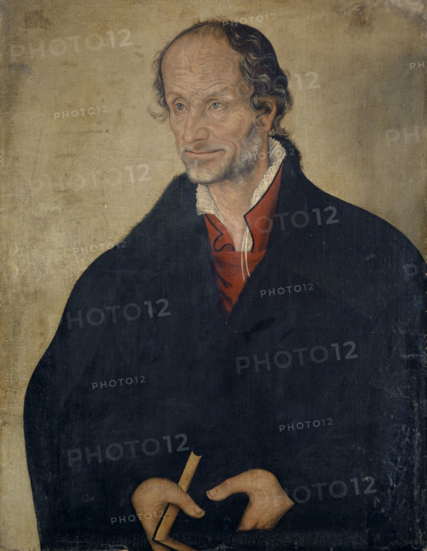 Portrait of Philipp Melanchthon, 1570. Creator: Lucas Cranach the Younger.