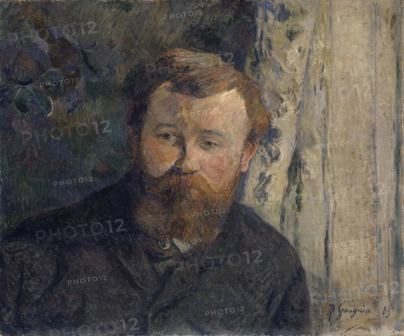 Portrait of the Painter Achille Granchi-Taylor, 1885. Creator: Paul Gauguin.