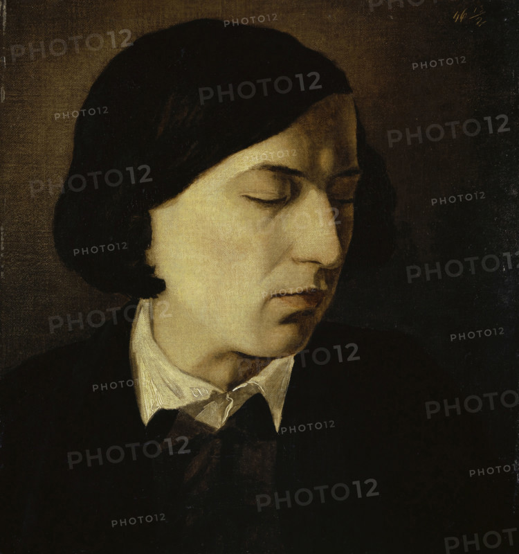 Portrait of Alexander Michelis, 1846. Creator: Arnold Bocklin.