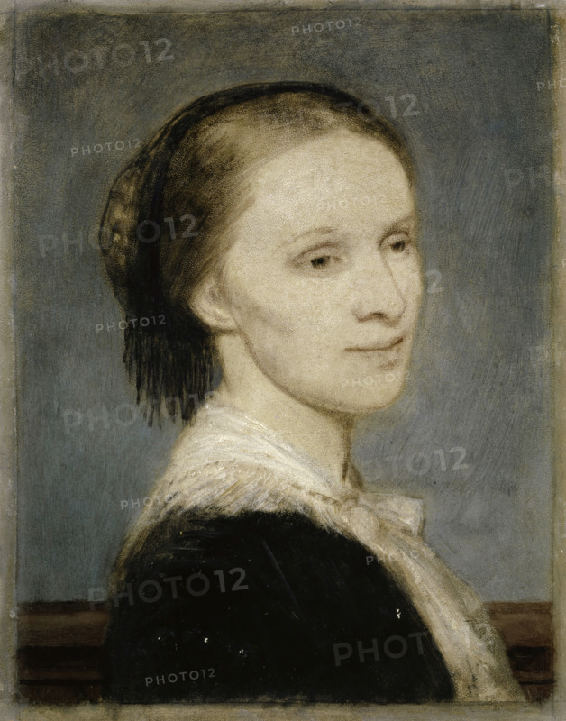 Portrait of Anna Elisabeth Burckhardt-Brenner, 1868-69. Creator: Arnold Bocklin.