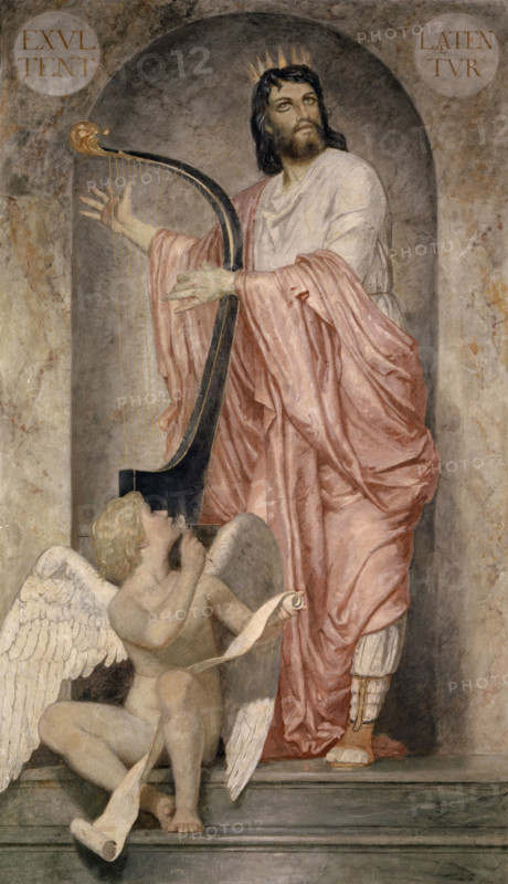 King David, 1868. Creator: Arnold Bocklin.