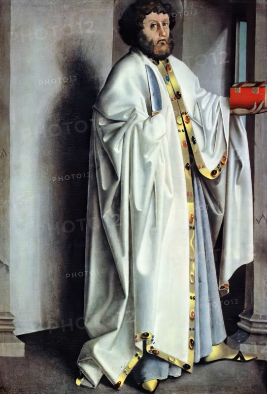 St Bartholomew, 1435. Creator: Konrad Witz.