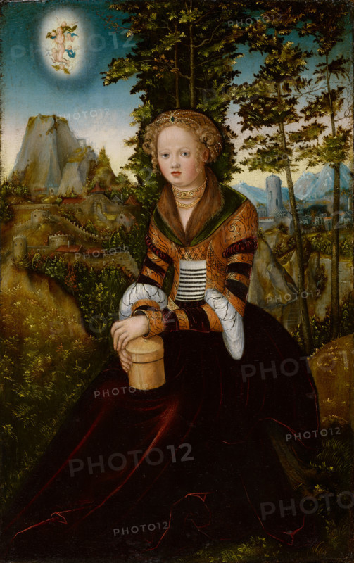 The Magdalen, 1525. Creator: Lucas Cranach the Elder.