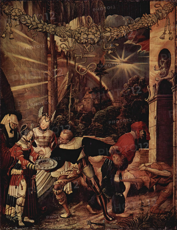 Beheading of John the Baptist, 1517. Creator: Nicolas Manuel Deutsch.