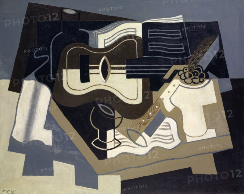 Guitar and Clarinet, 1920. Creator: Juan Gris.