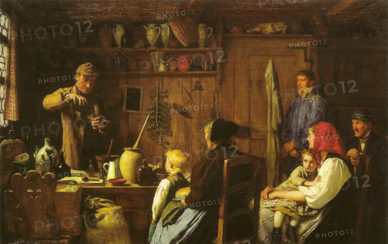 The Village Doctor, 1879. Creator: Albert Anker.