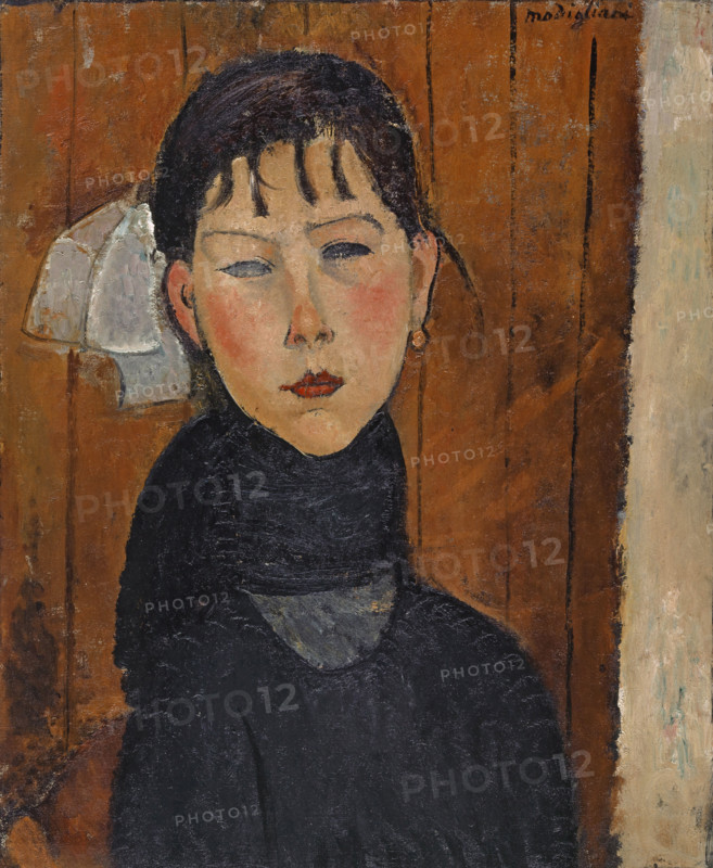 Marie (Marie, daughter of the people), 1918. Creator: Amadeo Modigliani.