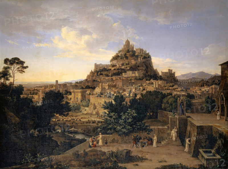The Heyday of the Middle Ages, 1829. Creator: August Wilhelm Julius Ahlborn.