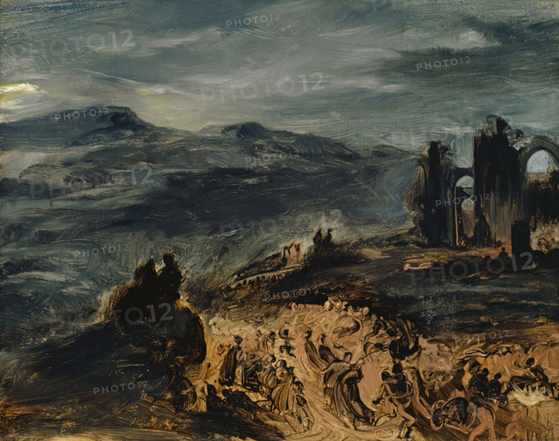 Witches' Sabbath Scene, c1831-1833. Creator: Eugene Delacroix.