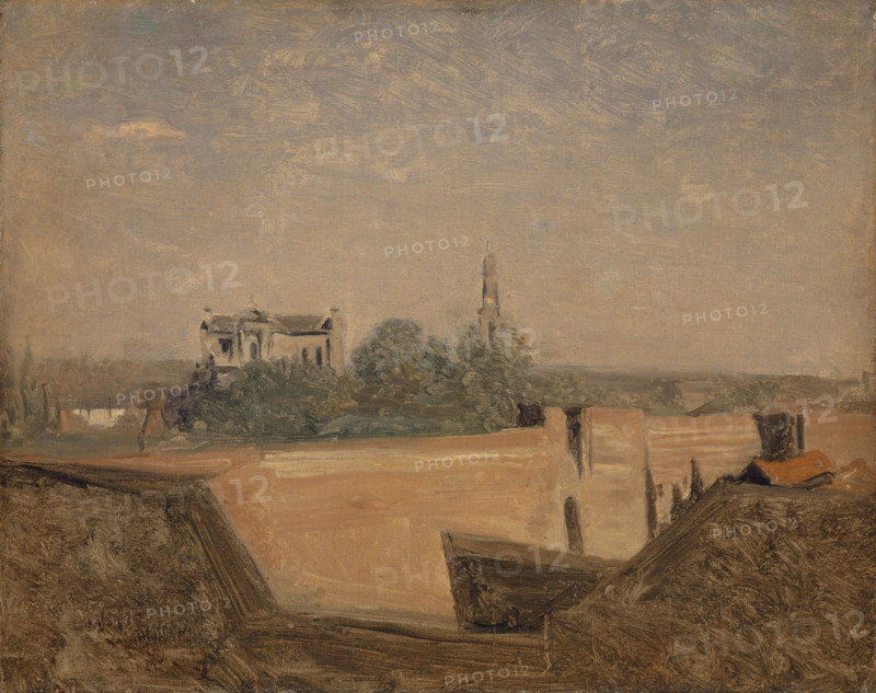 The ruins of Arras, 1852. Creator: Jean-Baptiste-Camille Corot.