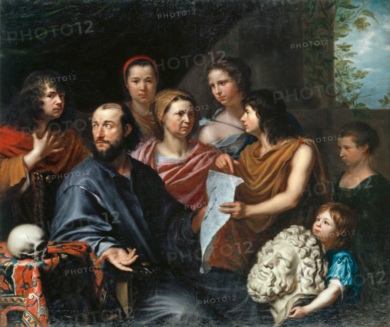The family of the engraver Matthäus Merian I (1593-1650). Creator: Matthaus Merian.