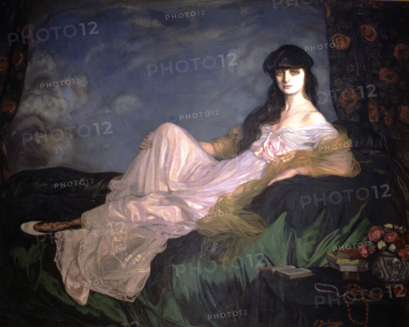 'Portrait of Countess Mathieu de Noailles', 1913. Creator: Ignacio Zuloaga.