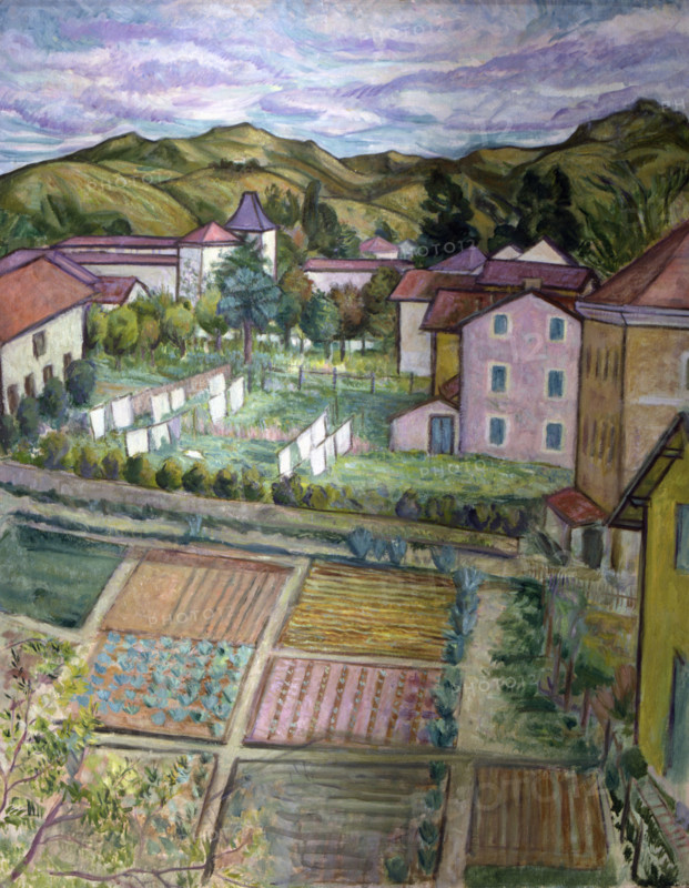 'Paisaje de Hendaya', late 19th-early 20th century. Creator: Juan de Echevarria.