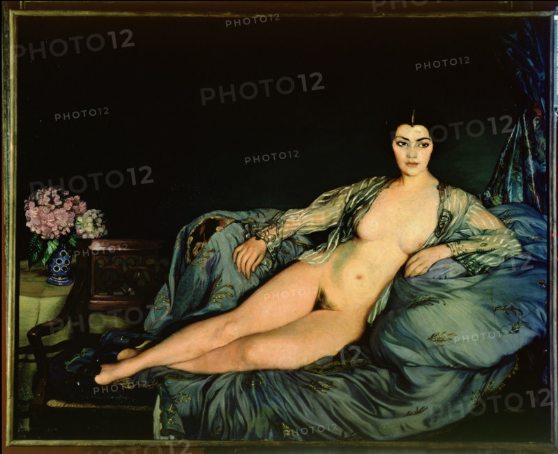 'The Italian woman', 1931. Creator: Ignacio Zuloaga.