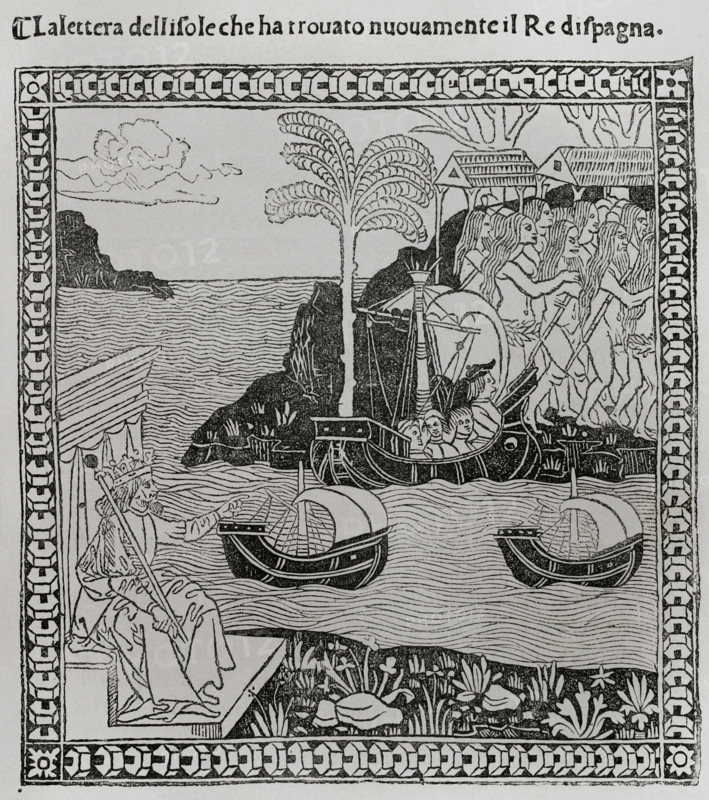 Christopher Columbus, (1451-1506), Navigator, cartographer and admiral, 1892.  Creator: Unknown.