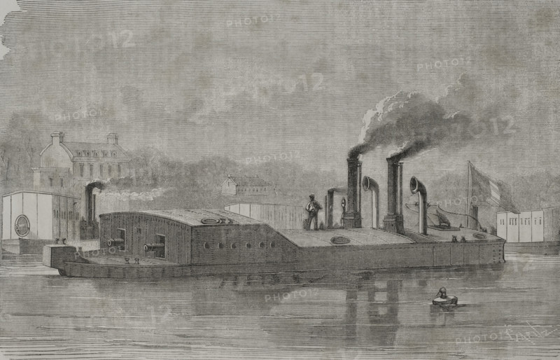 Franco-Prussian War, Siege of Paris, 1870. Creator: Tomás Carlos Capuz.