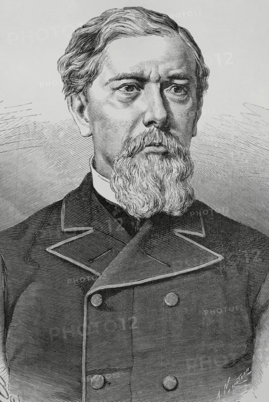 Antonio López y López, (1817-1883), 1st Marquess of Comillas, 1883.  Creators: Félix Badillo, Arturo Carretero y Sánchez.