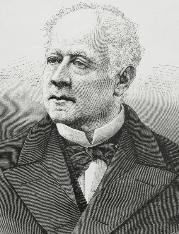 José de Salamanca y Mayol, (1811-1883), 1st Marquess of Salamanca and 1st Count of los Llanos, 1883. Creator: Arturo Carretero y Sánchez.