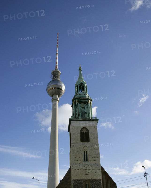St Mary's Church, (Marienkirche), Berlin, Germany, 2025.  Creator: LTL.