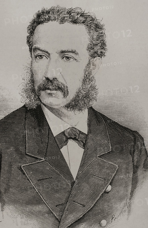 Julián Trujillo Largacha, (1828-1883), President of United States of Colombia, (1878-1880), 1878.  Creators: Félix Badillo, Carlos Penoso.