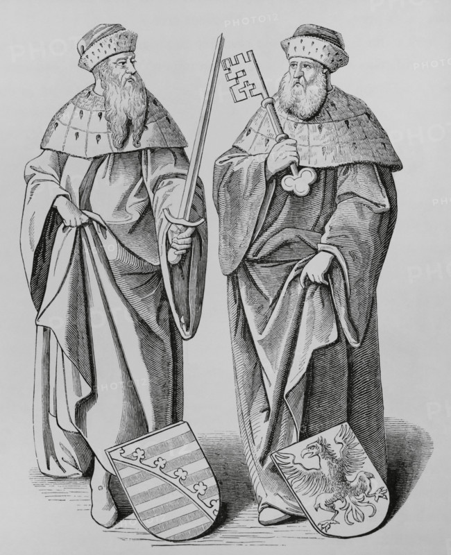 The Duke of Saxony and the Marquis of Brandenburg, 1624, (1878). Creator: Viericx.