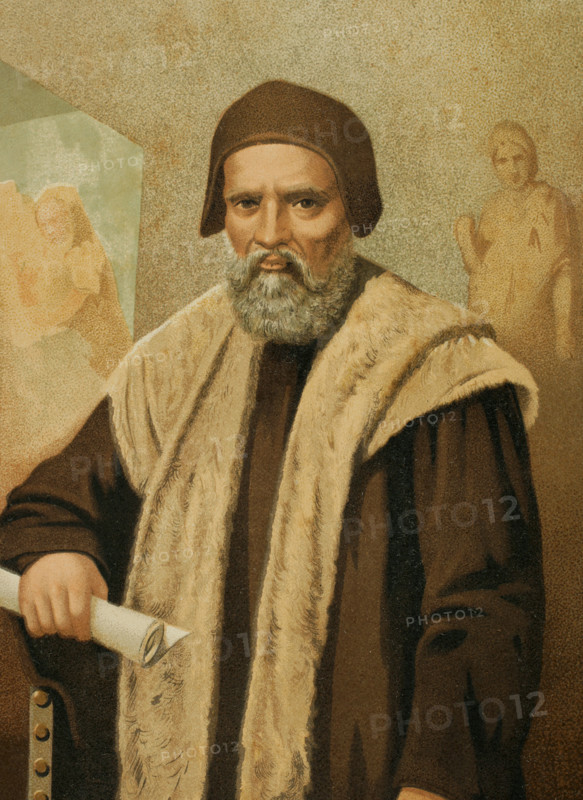 Michelangelo, (Michelangelo Buonarroti), (1475-1564), Italian Renaissance painter..., 1886. Creator: Unknown.