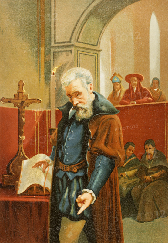 Galileo Galilei, (1564-1642), Italian astronomer, mathematician and physicist, 1886.  Creator: Unknown.