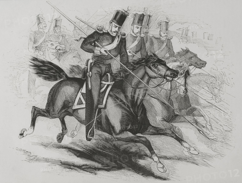 Cossacks, 1856.  Creator: Unknown.