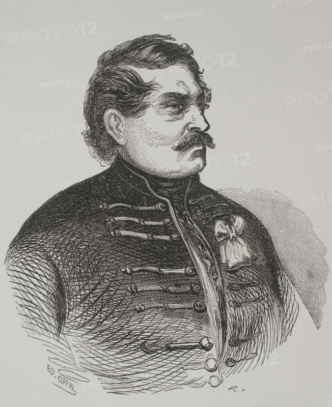 Miklós Wesselényi, (1796-1850), Hungarian statesman, 1856. Creator: Ed Coppin.