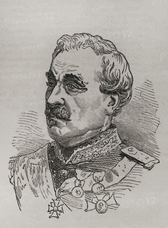 Charles Cousin-Montauban (1796-1878), 1st Count of Palikao, French general and statesman, 1870.  Creator: Unknown.