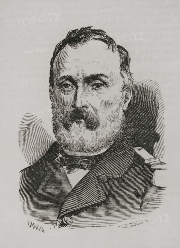 Jacques Léonard Clément-Thomas (1809-1871), French politician and general, 1870. Creator: Marcelo Paris.